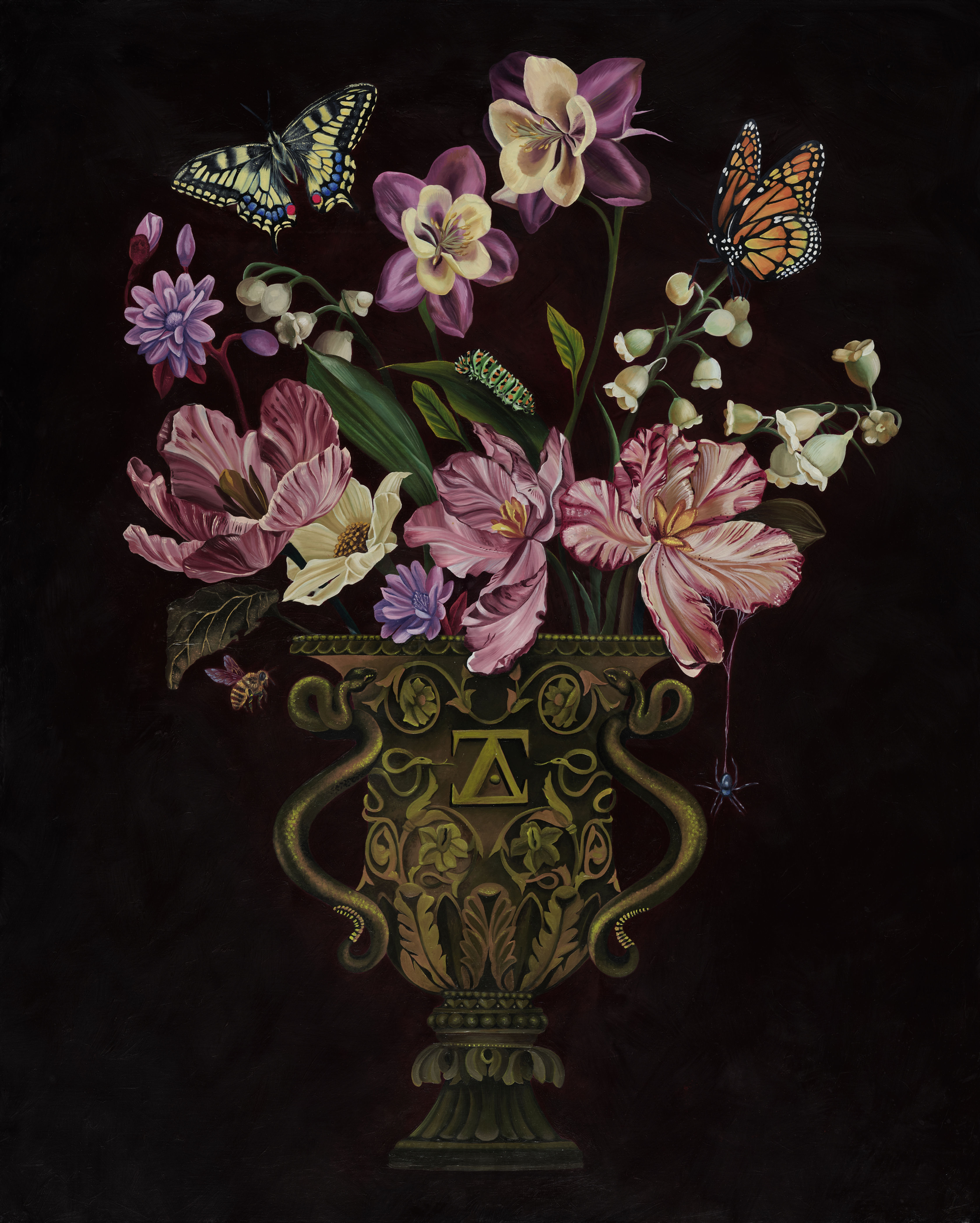 "Carolina's Flowers" Archival Print