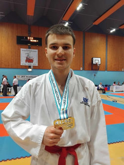 Gold Medal, Para Kata Category, JKS Scotland National Karate Championship