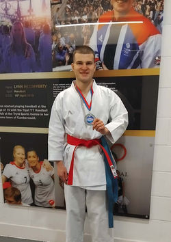 Silver Medal, Para Kata, Karate Scotland International Open