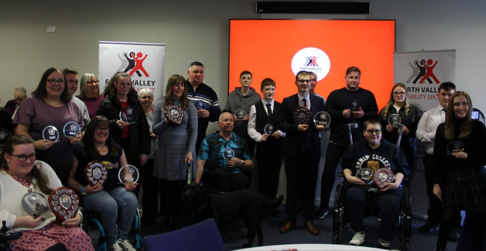 Forth Valley Disability Sport Awards 2024 celebrated