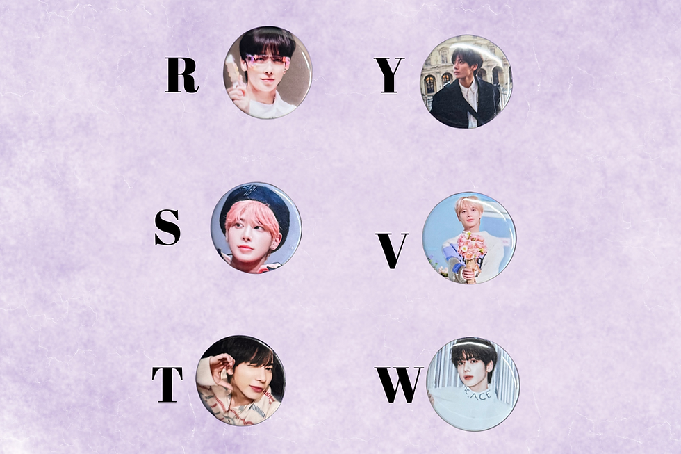 Miniatura: Together x Tomorrow | TXT|  Button Pin or Magnet | Kpop Gift Ideas