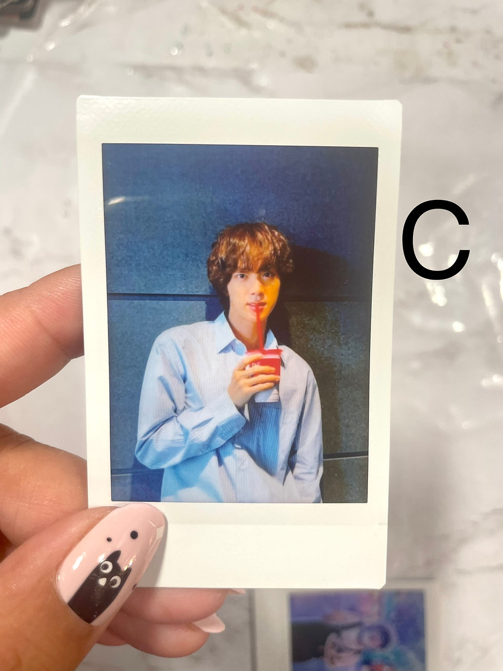 Thumbnail: Jin BTS Selcas | Bangtan Boys | Boyfriend Polaroids | Instant Photostn