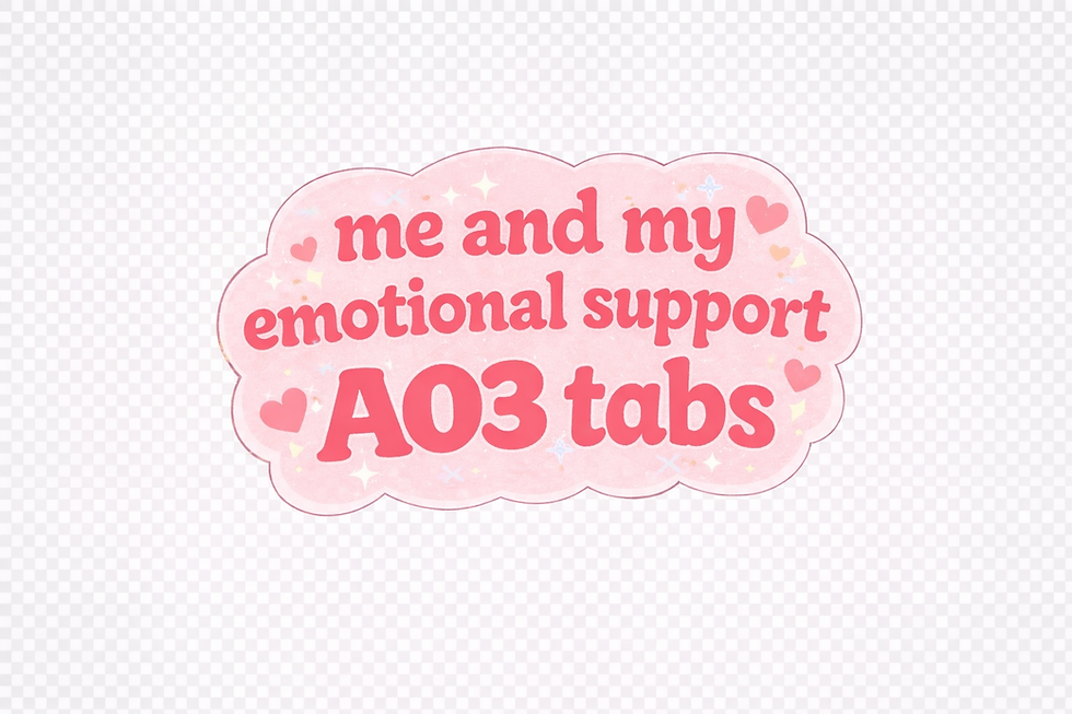 Thumbnail: Fanfic Inspired Sticker | A03| Smut | Booktok Gift Ideas