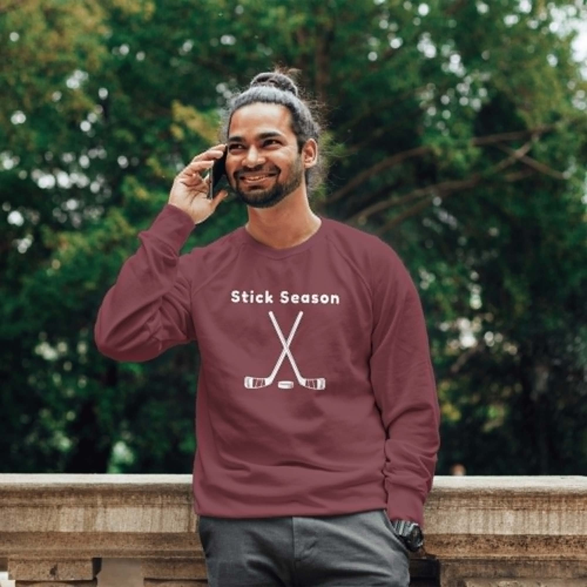 Stick Season Tee/Tshirt | Sweatshirt | Hockey | Gift Ideas | Sports Apparel