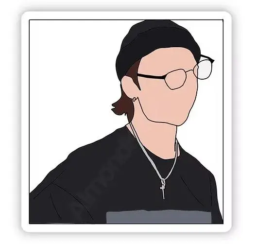 Thumbnail: Hyunjin Inspired Sticker | Stray Kids | Kpop | Waterpoof | Gifts Ideas