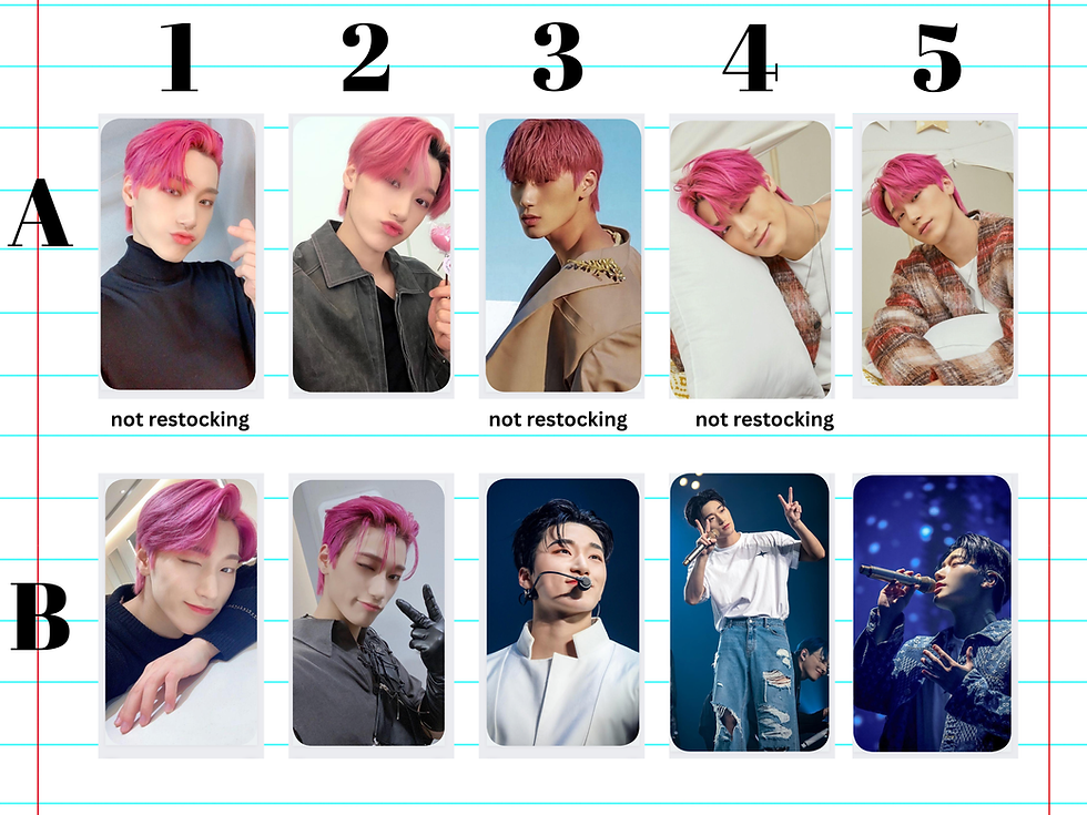 Miniatura: Ateez San Lomo Cards |Fan Made Kpop Photocards | Gift Ideas