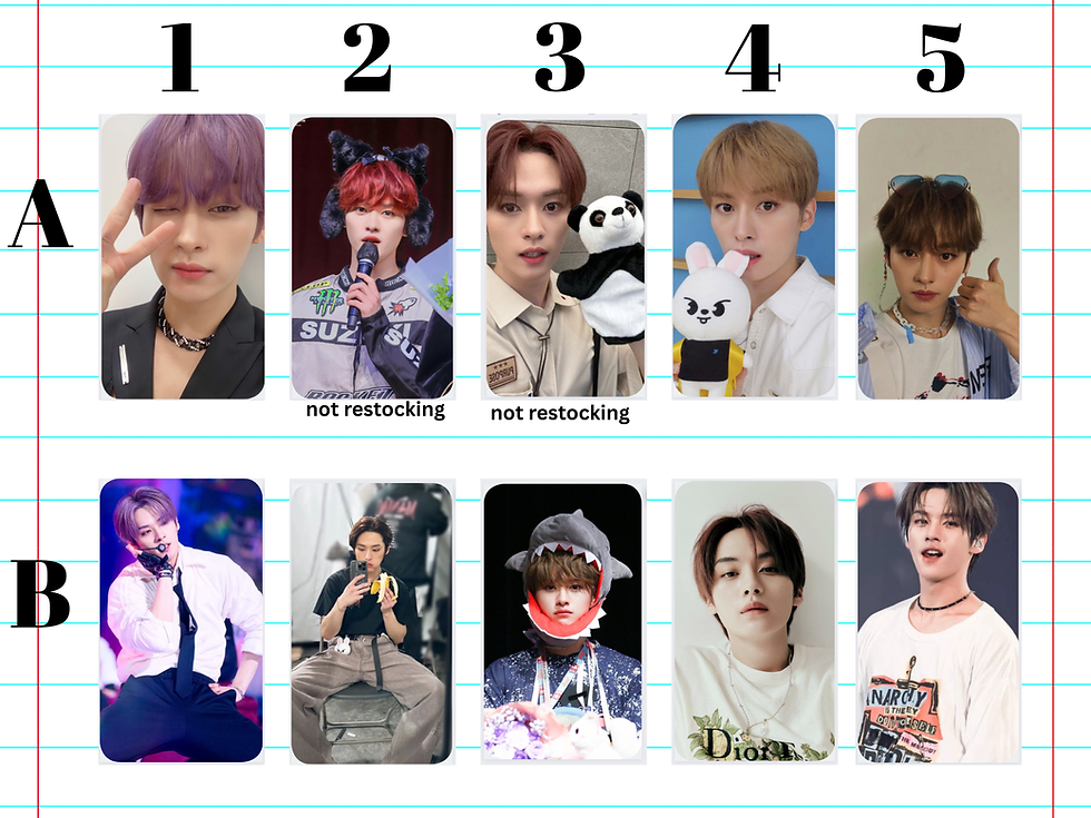 Thumbnail: Stray Kids Lee Know Photocards | Lomo Photocards | Kpop Gifts
