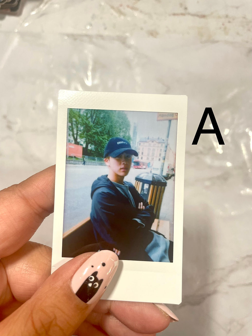 Thumbnail: Jin BTS Selcas | Bangtan Boys | Boyfriend Polaroids | Instant Photostn