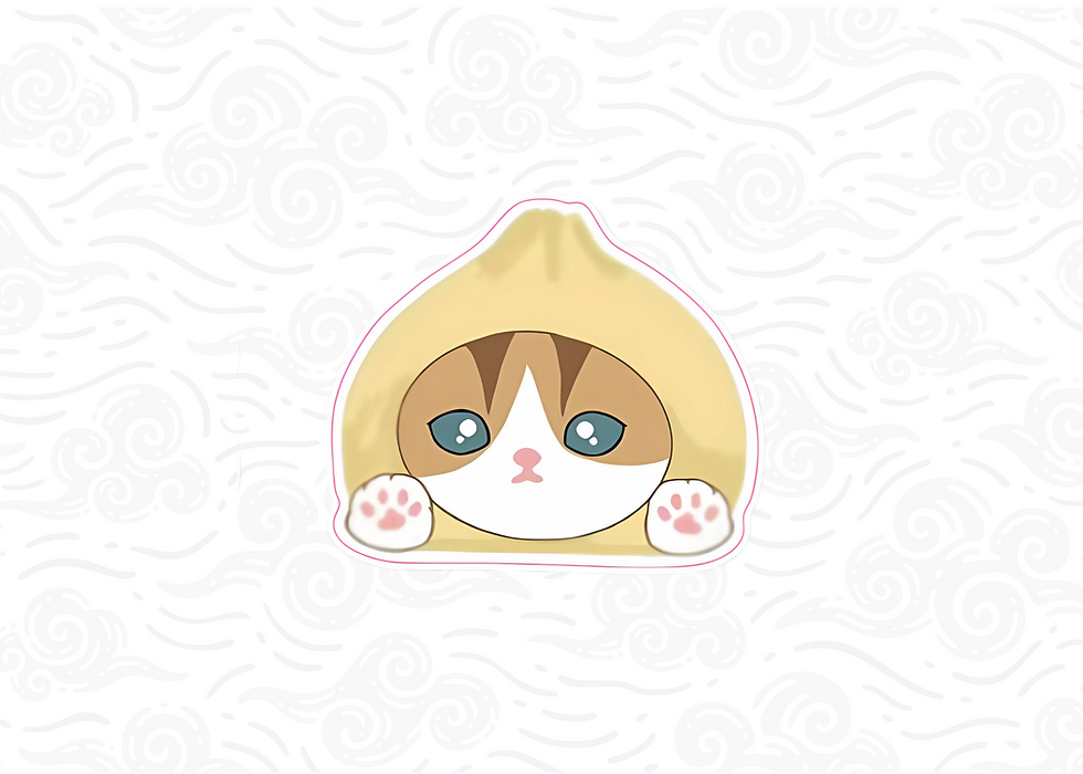 Thumbnail: Japanese Inspired Mofusand Peaker | Inspired Sticker