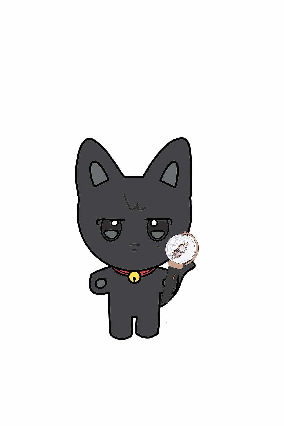 Miniatura: Aniteez Lightstick Sticker | Ateez | Kpop Gift Ideas