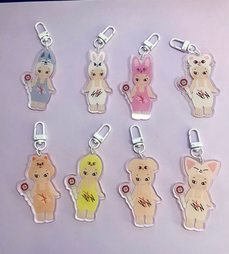 Skzoo Sonny Angel Acrylic Keychain | Stray Kids | Kpop | Kpop