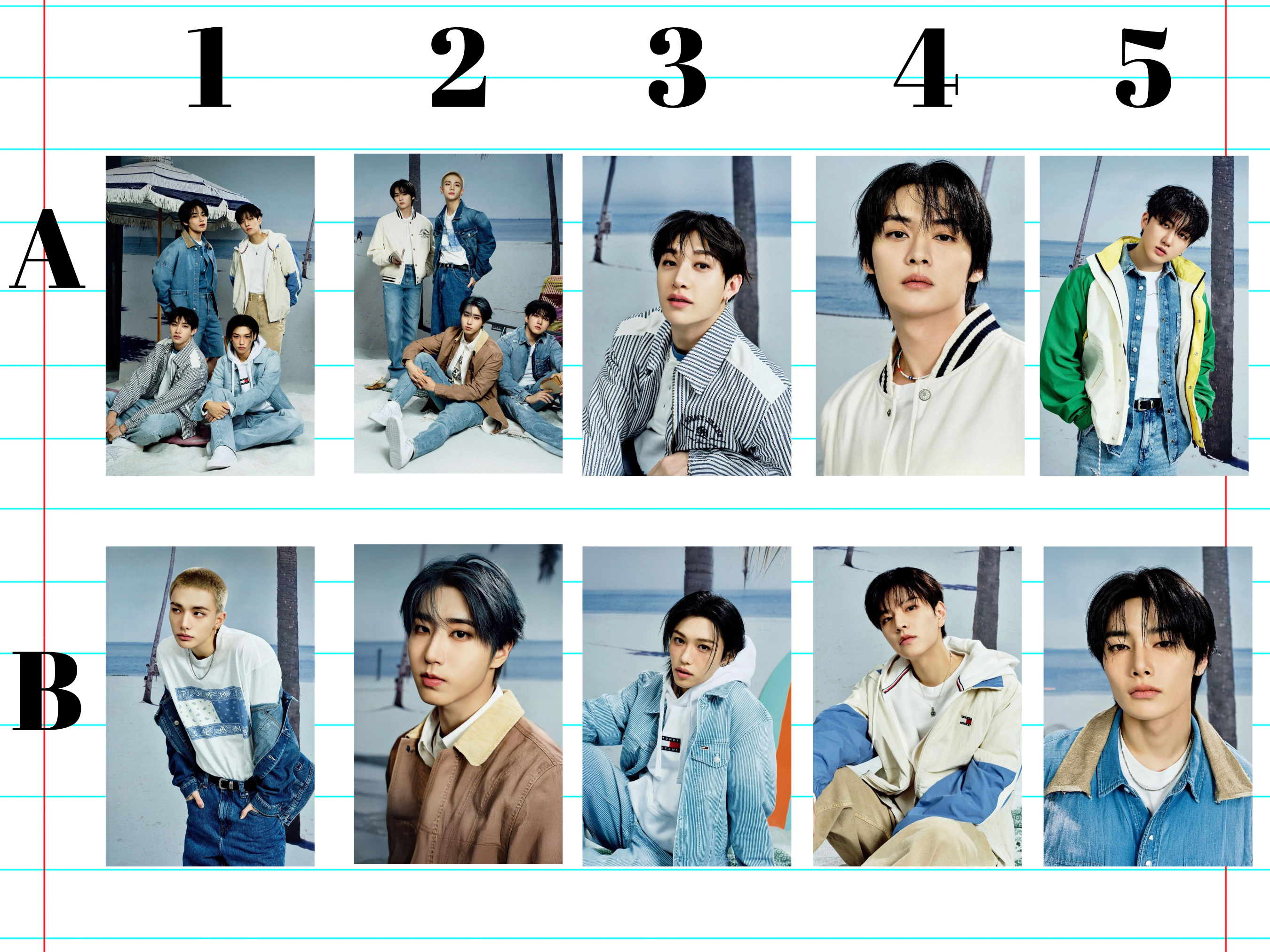 Stray Kids GQ Japan 2025 Photocards |  Kpop Gifts | Lomo Photocad