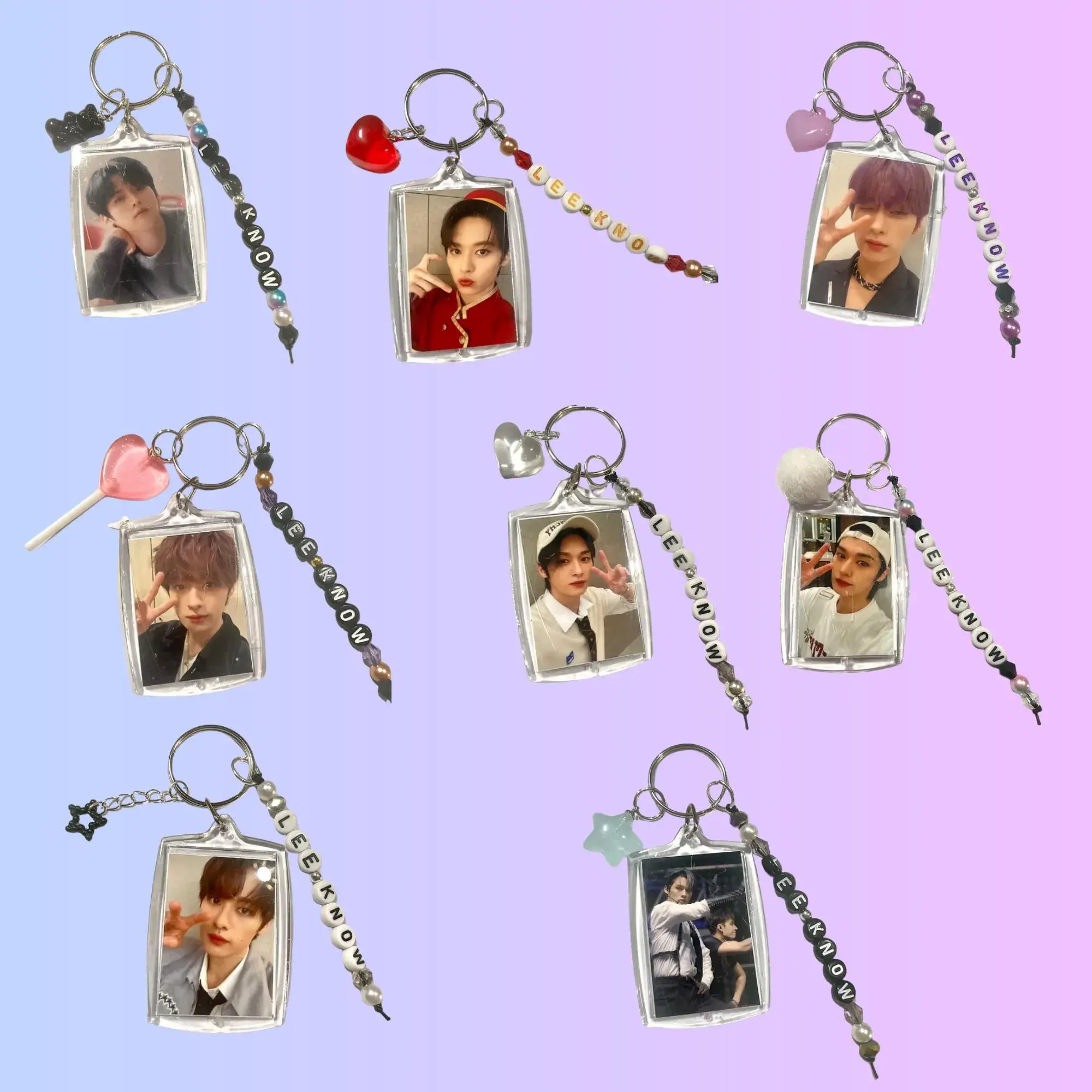 Lee Know Mini Keychain | Stray Kids | Kpop Gifts