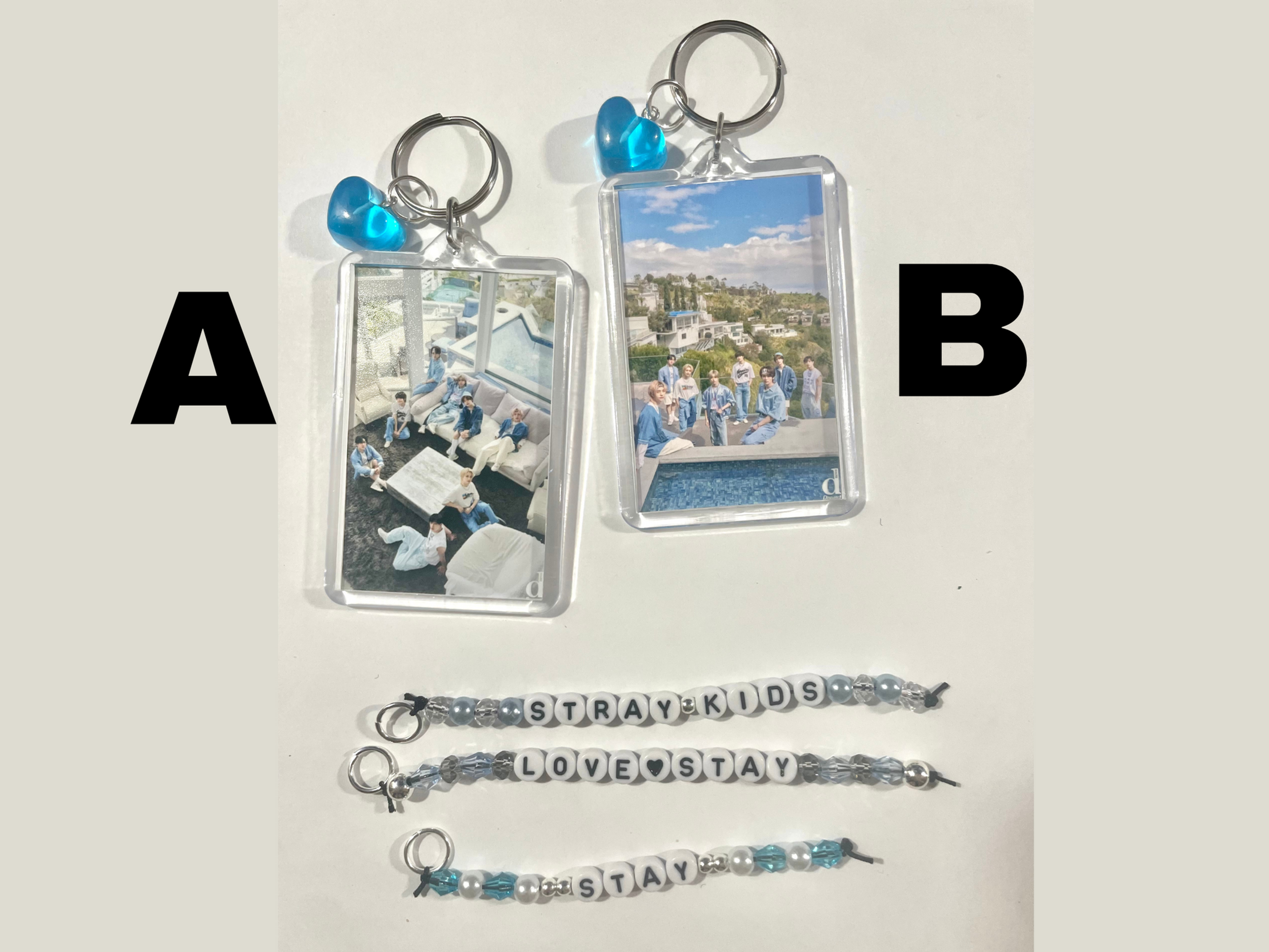 Stray Kids LA Dispatch Group Keychain | choose your favoritei