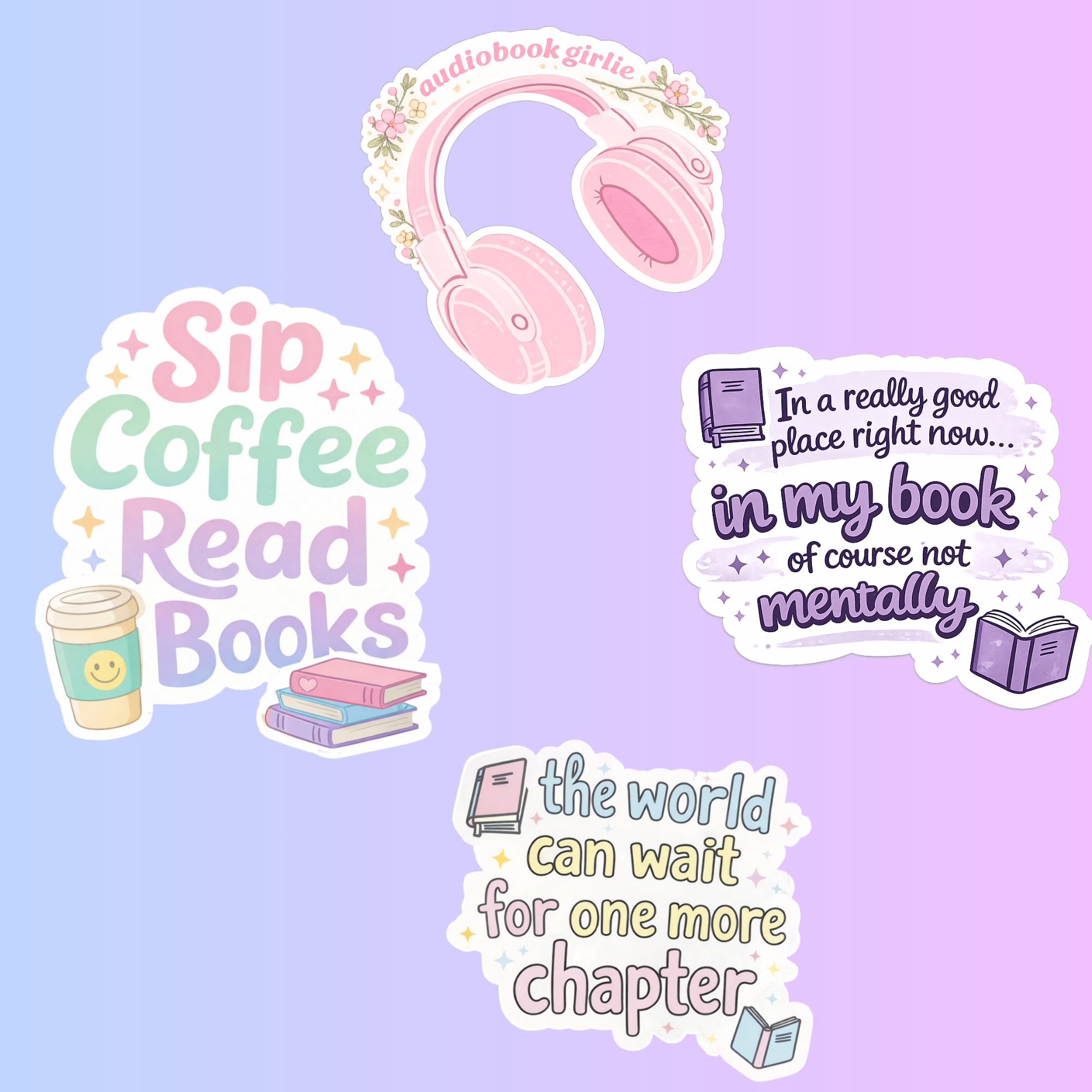 Booktok Inspired Sticker | Booktok Gift Ideas