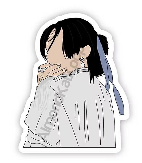 Miniatura: Hyunjin Inspired Sticker | Stray Kids | Kpop | Waterpoof | Gifts Ideas