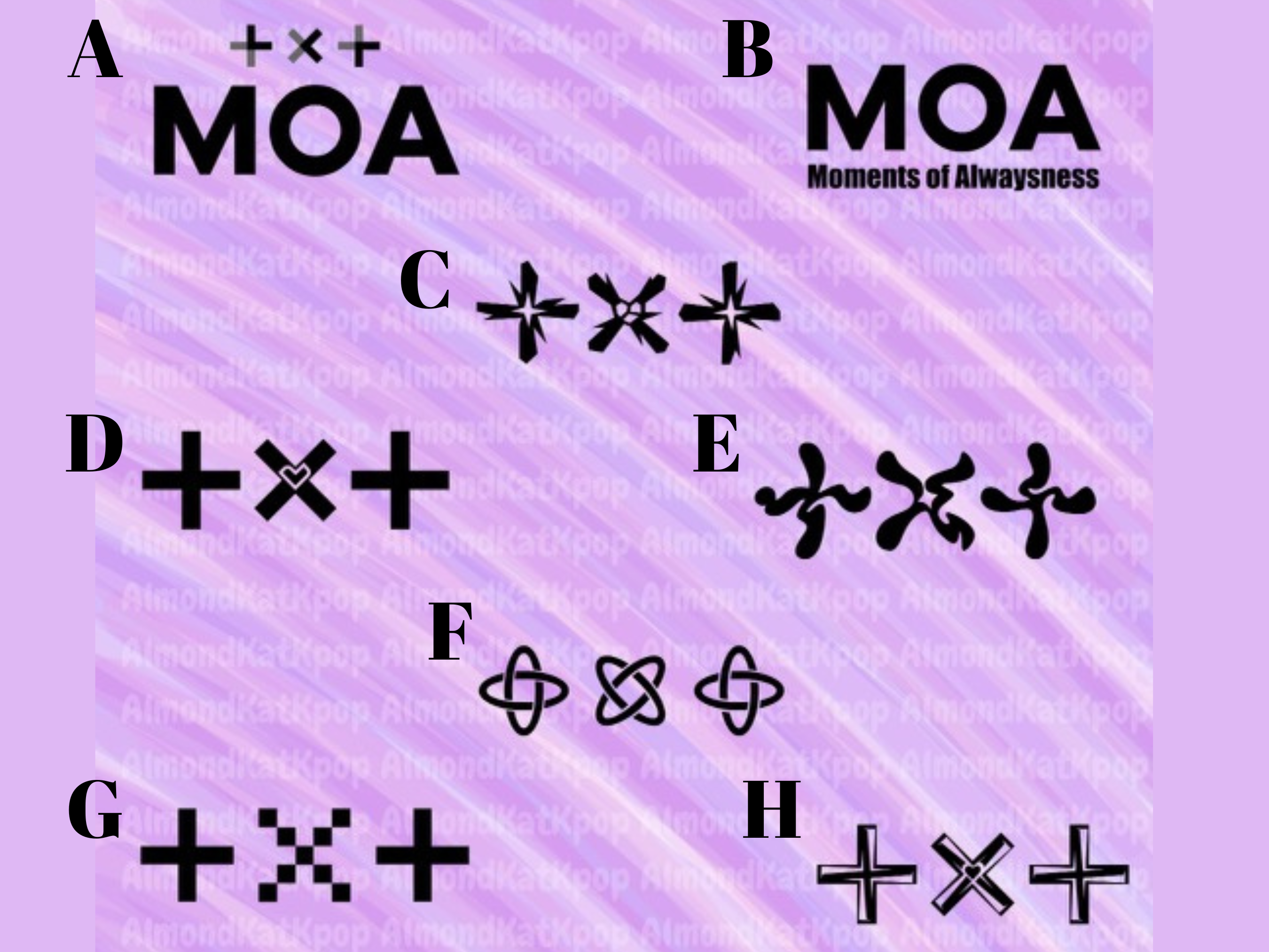 Tomorrow x Together Logo Vinyl Decal | You Choose your Favorite