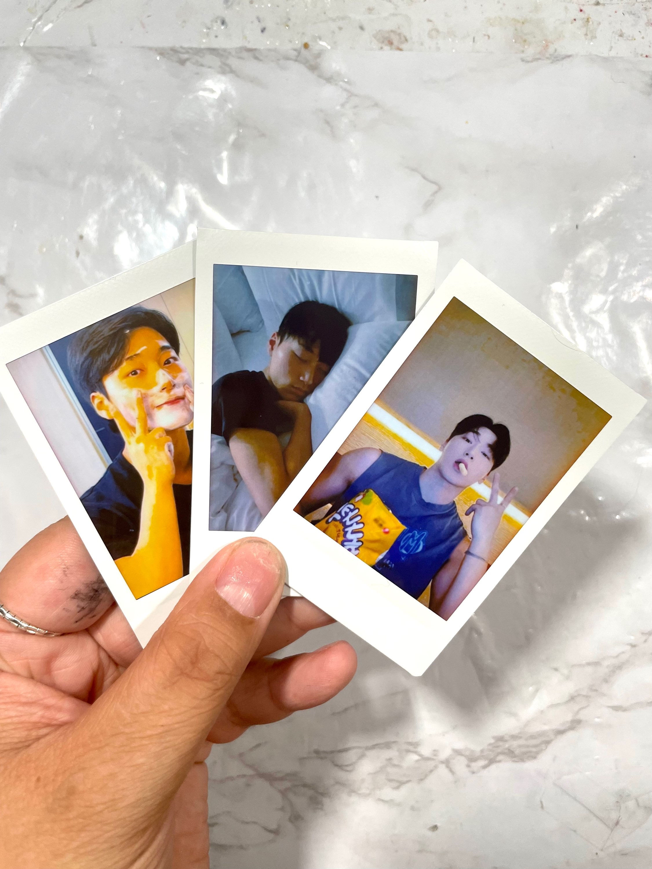 San Selcas | Ateez Boyfriend Polaroids | Instant Photos