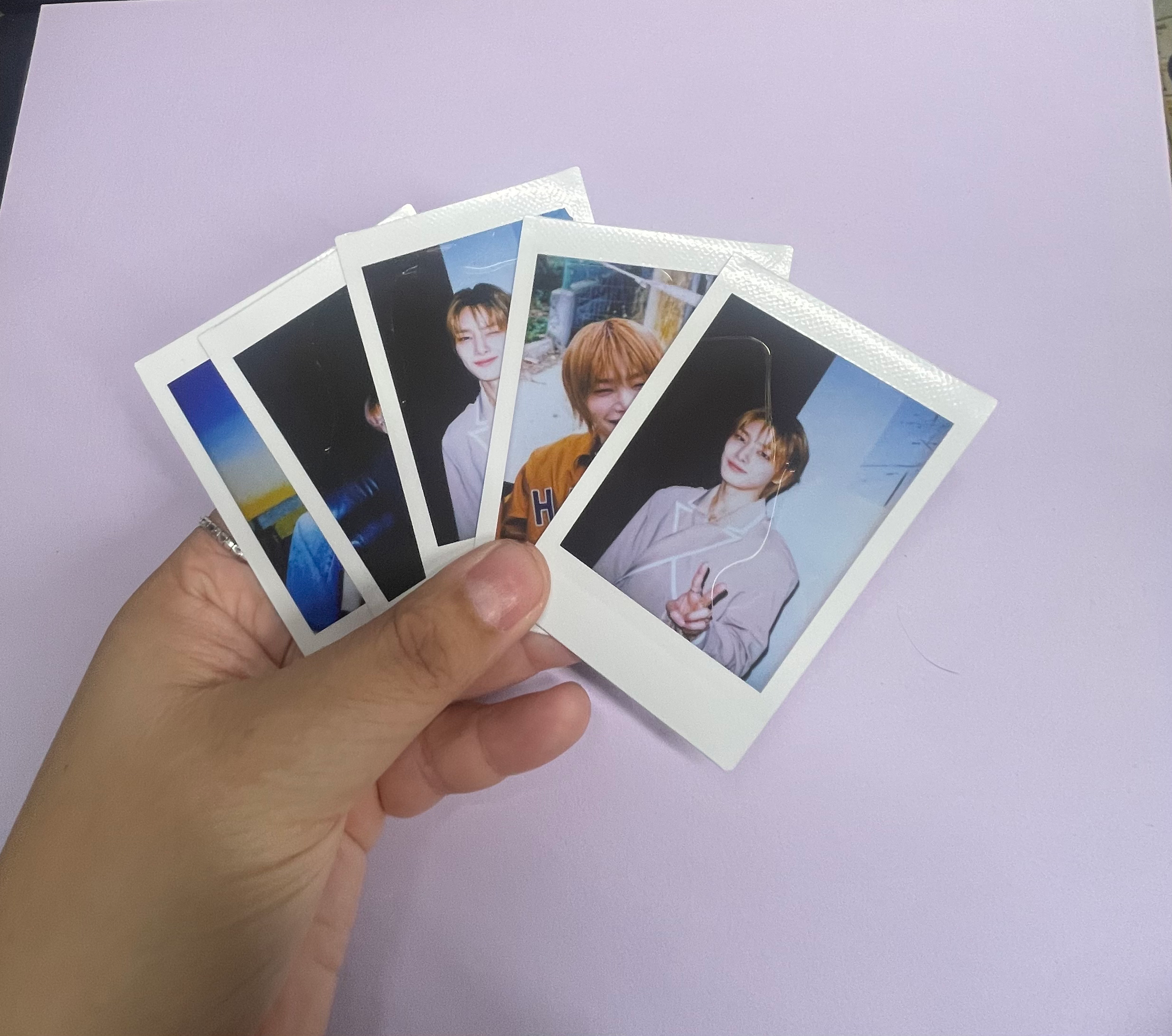 I.N Stray Kids | Ate Trailer | Boyfriend Polaroids | Instant Photos