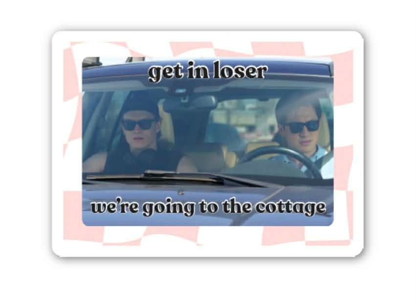Miniatura: Heated Rivalry Inspired Sticker | Shane & Ilya | Booktok Gift Ideas