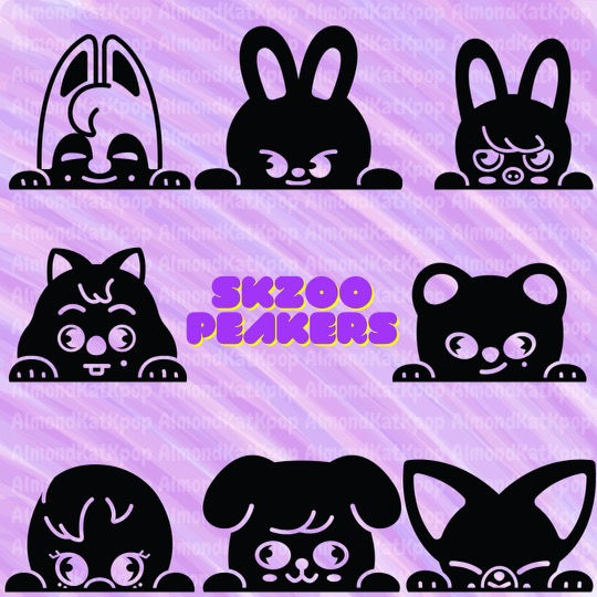 Skzoo Peakers Logo Vinyl Decal | You Choose your Favorite