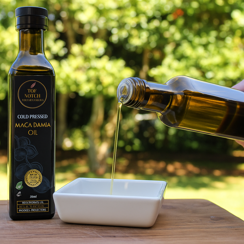 Premium Cold-Pressed Macadamia Nut Oil