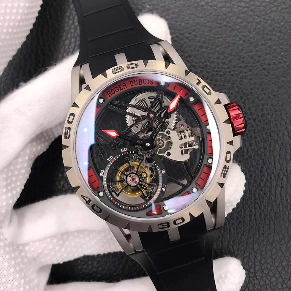 Thumbnail: Roger Dubuis King Series Titanium Tourbillon Model: (RDDBEX0479)