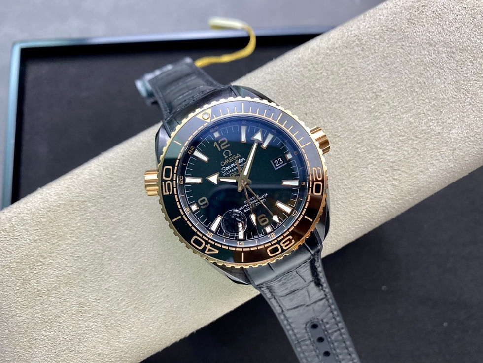 Miniatura: Omega Chieftain Series Black Ceramic Ocean Universe 600 meters "Deep Sea Black"