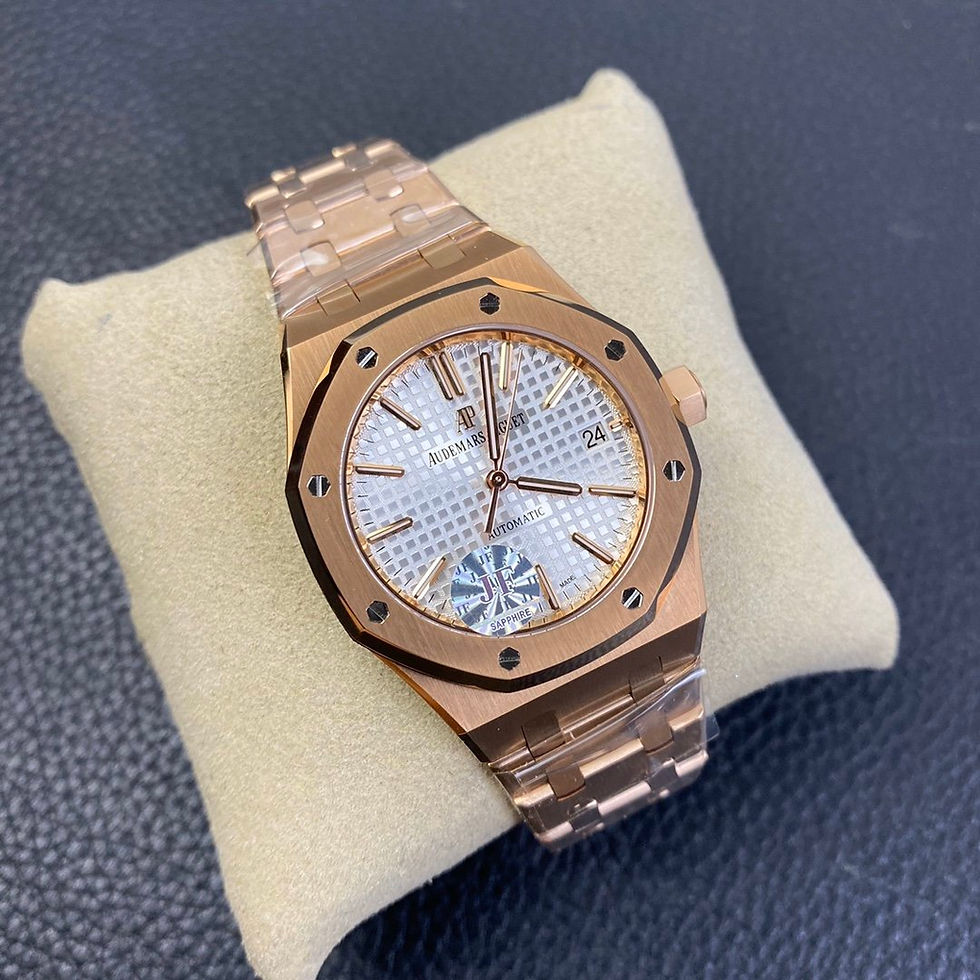 Miniature : Audemars Piguet Royal Oak 18K Gold wrapped 15400S 41mm   1:1 Superclone