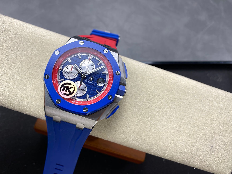 Thumbnail: Ap Royal Oak Offshore Chronograph Blue Ceramic superclone – Build Breakdown