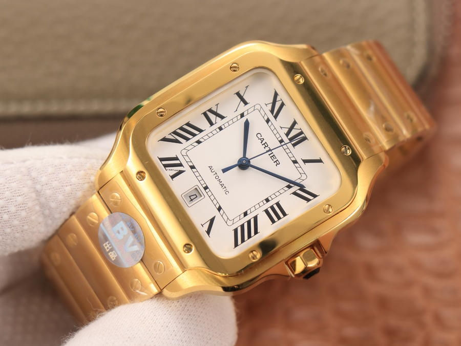 Thumbnail: Cartier Tank Anglaise  18K Yellow Gold   - 1:1 Superclone