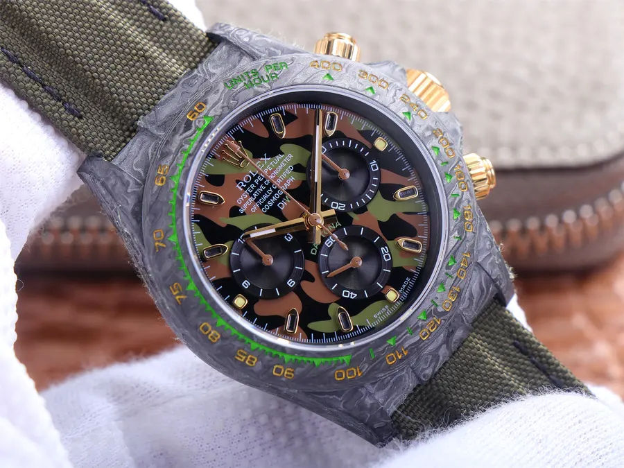 Miniatura: Rolex Daytona CHRONUSART Forged Cabon Casing 1:1 Super Clon | | Super-Clone.com