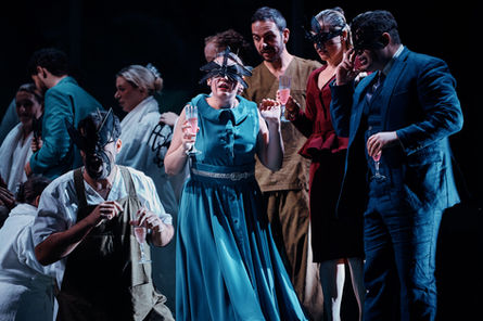 Le Maschere. Opera Lirica di Pietro Mascagni. Regia di Stefano Ricci. Movimenti Stellario Di Blasi. Wexford Festival Opera 2024