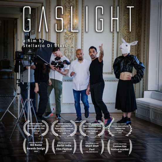 Gaslight. Diretto da Stellario Di Blasi. Con Jacopo Liberati. Fashion Film Festival.
