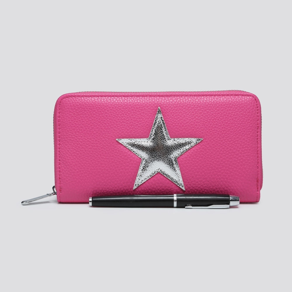 Fuchsia Star Wallet