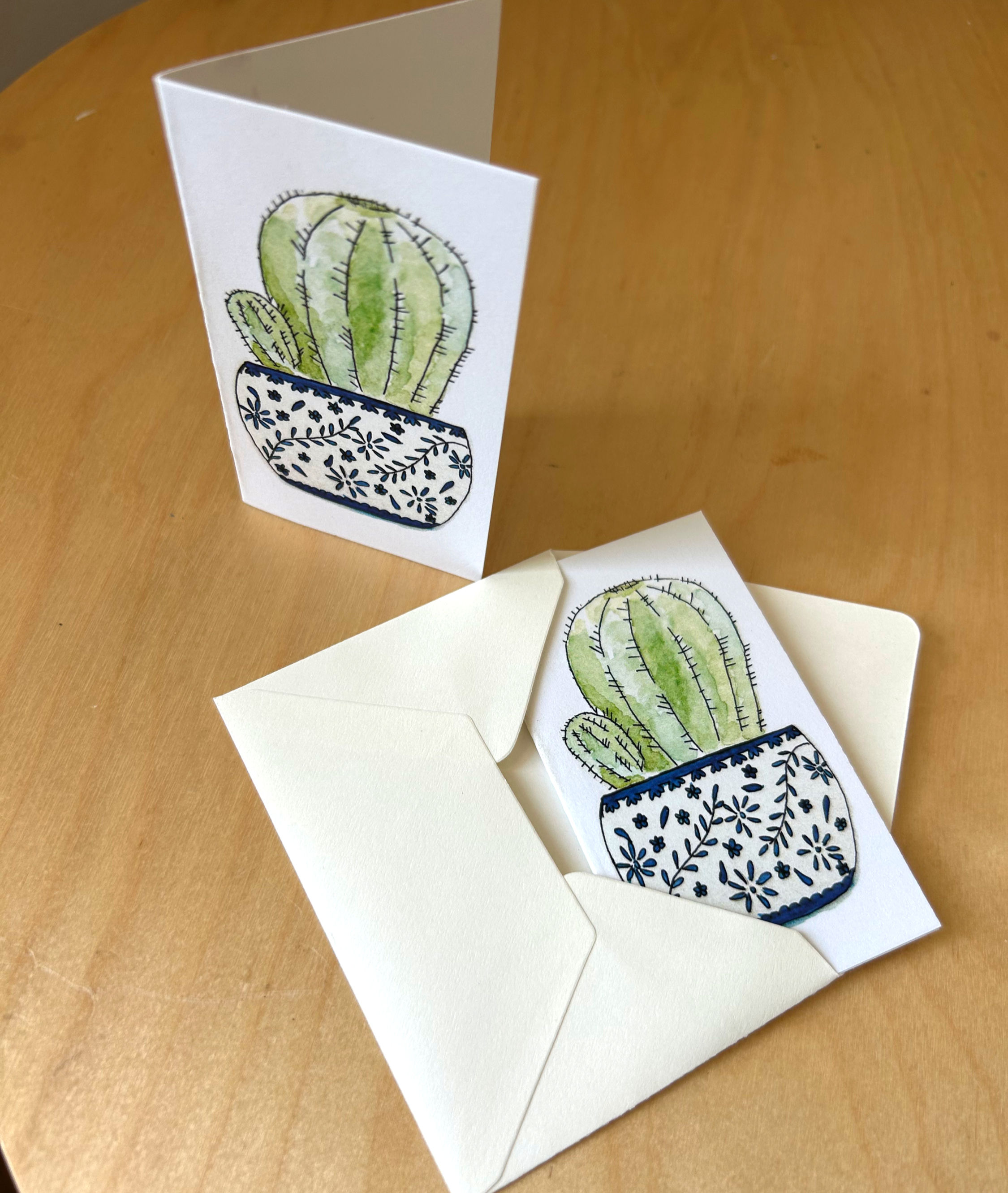 Mini Cactus Cards