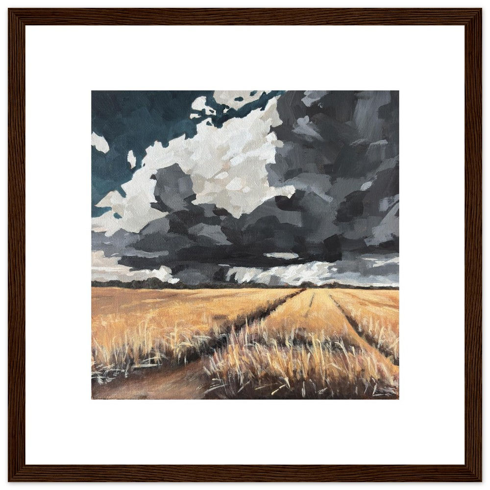 Before the Rain- Wooden Framed Poster