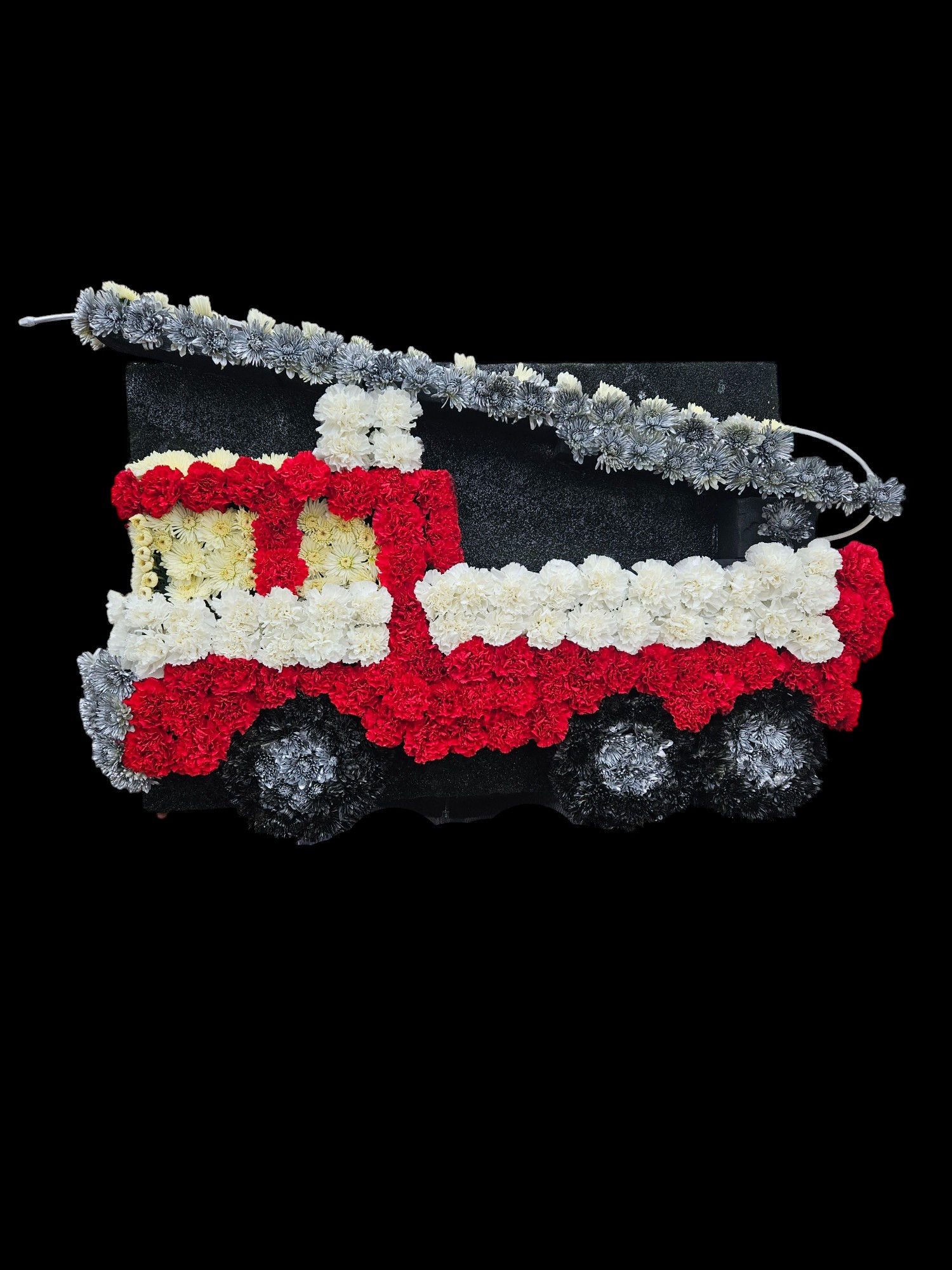 Floral Fire Truck