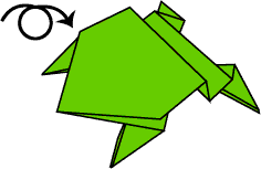 Frog origami