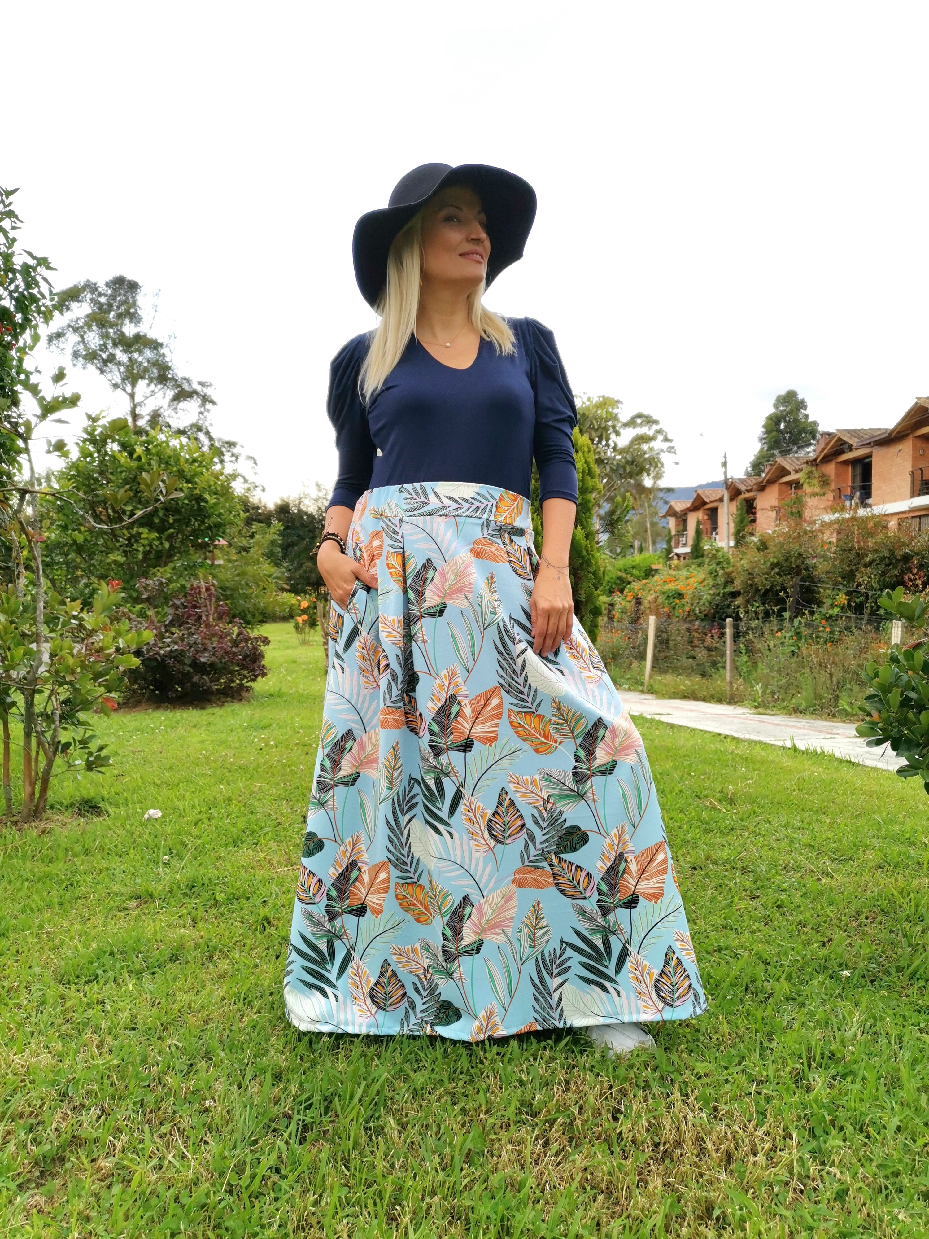 FALDA MAXI