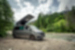 VW T6 Camper van with Horizon Sport Roof.