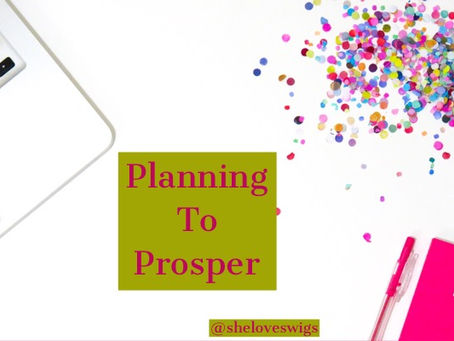 Plan to Prosper**