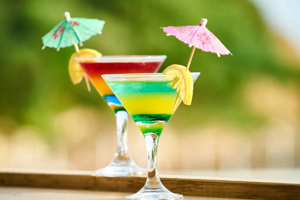 tropical drinks