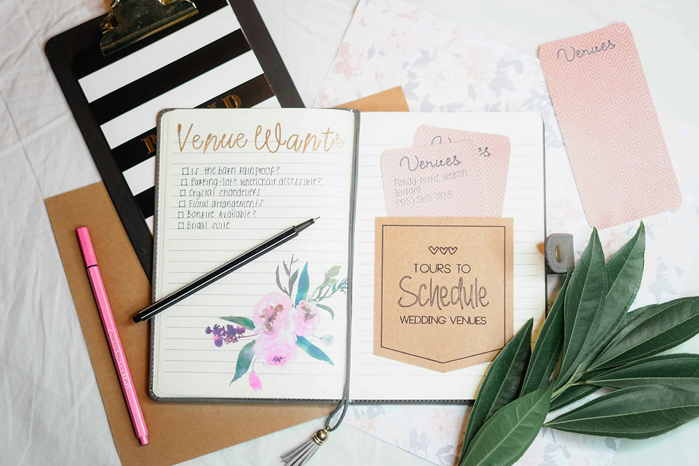 Wedding planning book