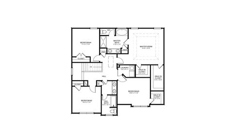 Pearl Garage Right Interior First Floor Plan