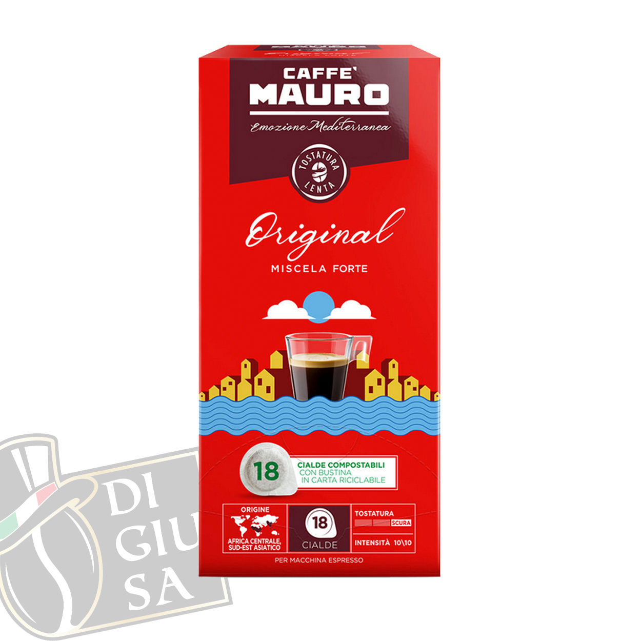 Caffè Mauro «ORIGINAL» Pads 18 Stk.