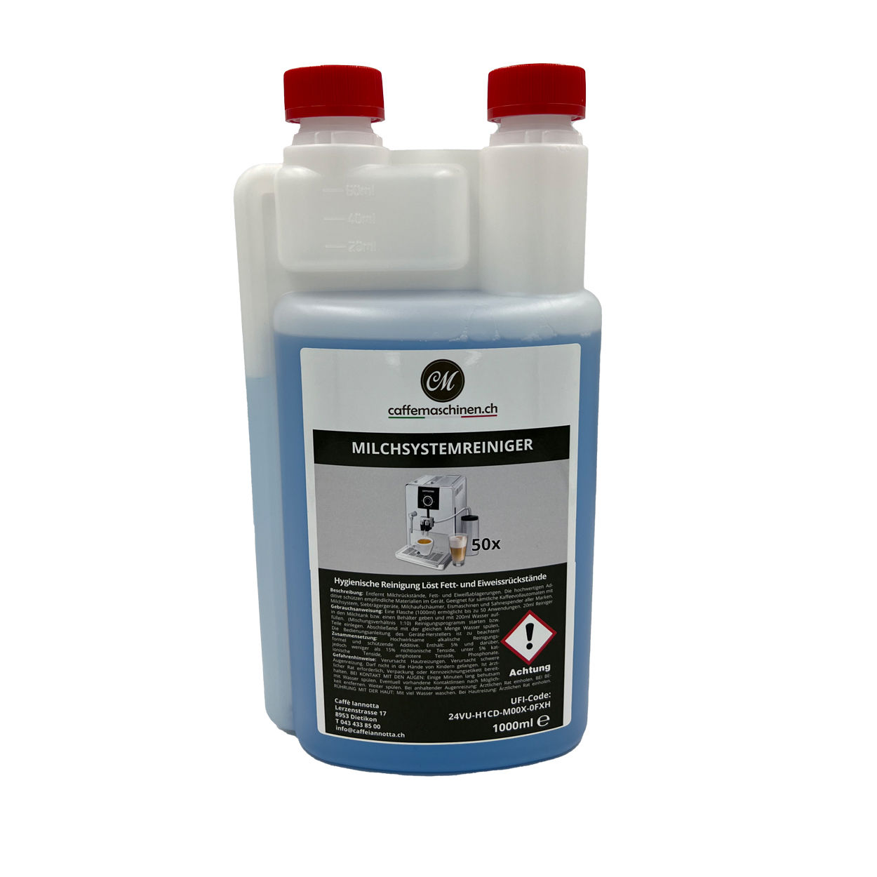 Caffemaschinen - Milchsystemreiniger 1000ml