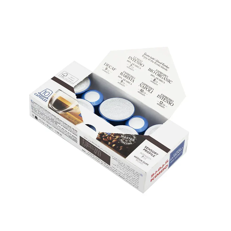 Miniaturbild: Caffè Kimbo «LUNGO INTENSO» 10 Stück - Nespresso© Kompatibel