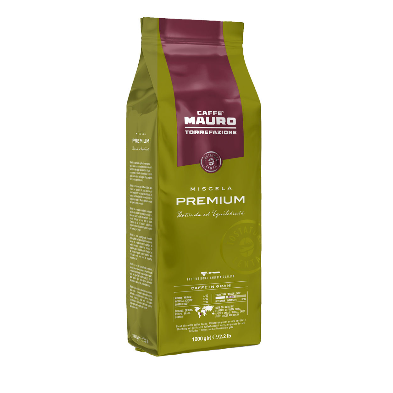 Caffè Mauro - Premium -  Kaffeebohnen (1kg)