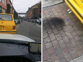 Taxi plate suspended after Derbyshire roadside check finds exhaust fumes leaking into passenger area